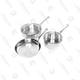 Cuisinart 5-Piece Stainless Steel Cookware Set | $59 | MorningSave